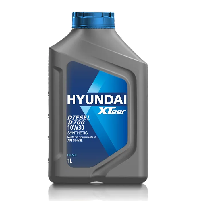 Масло моторное синт. HYUNDAI XTeer D500 CI-4 10W30, 1 л 1011014
