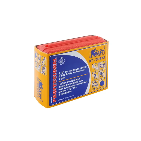 Набор принадл, пятигр,1/2Dr для обсл, т/систем 3п KRAFT KT 700872