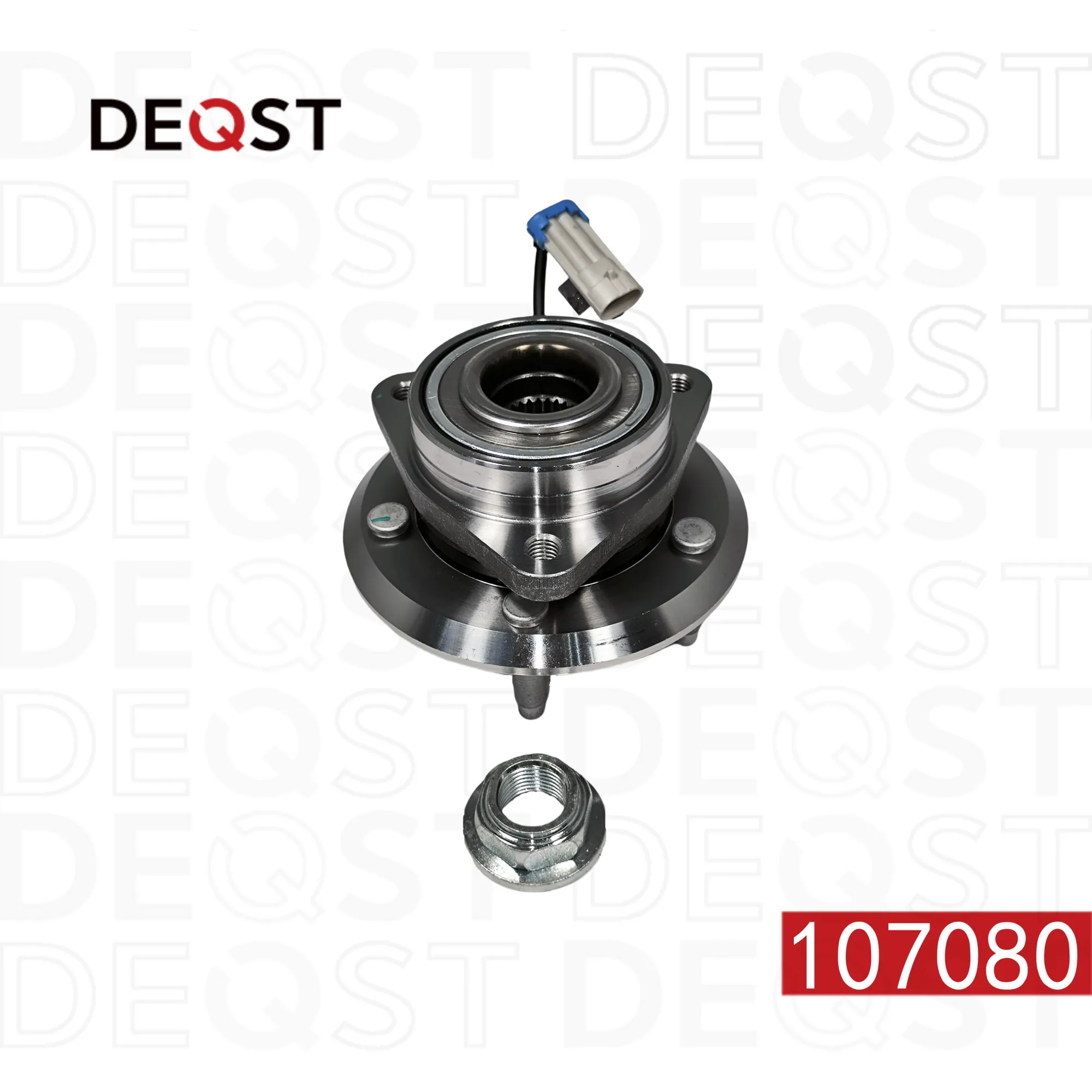 Ступица колеса с подшипником передняя, CHEVROLET CAPTIVA, OPEL ANTARA -2011 DEQST 107080