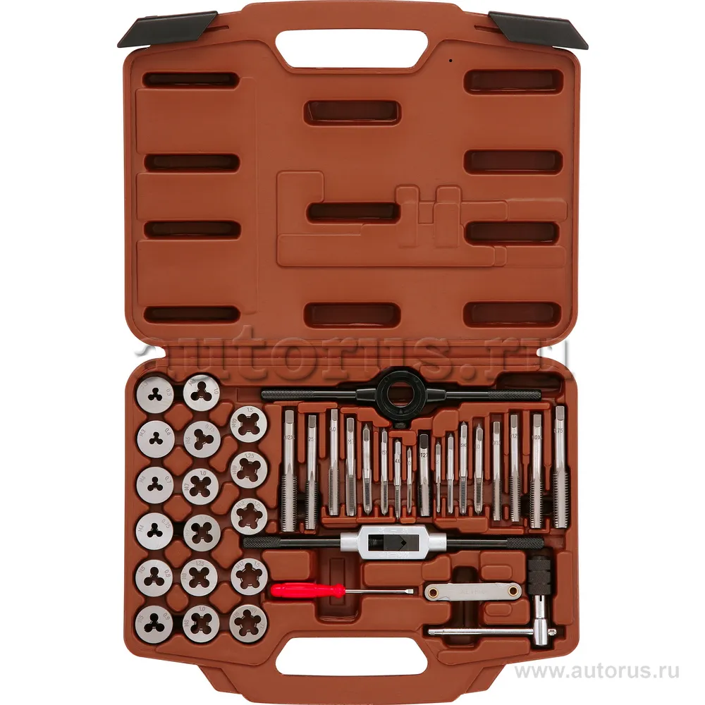 Набор метчиков и плашек 40пр OMBRA OMT40S