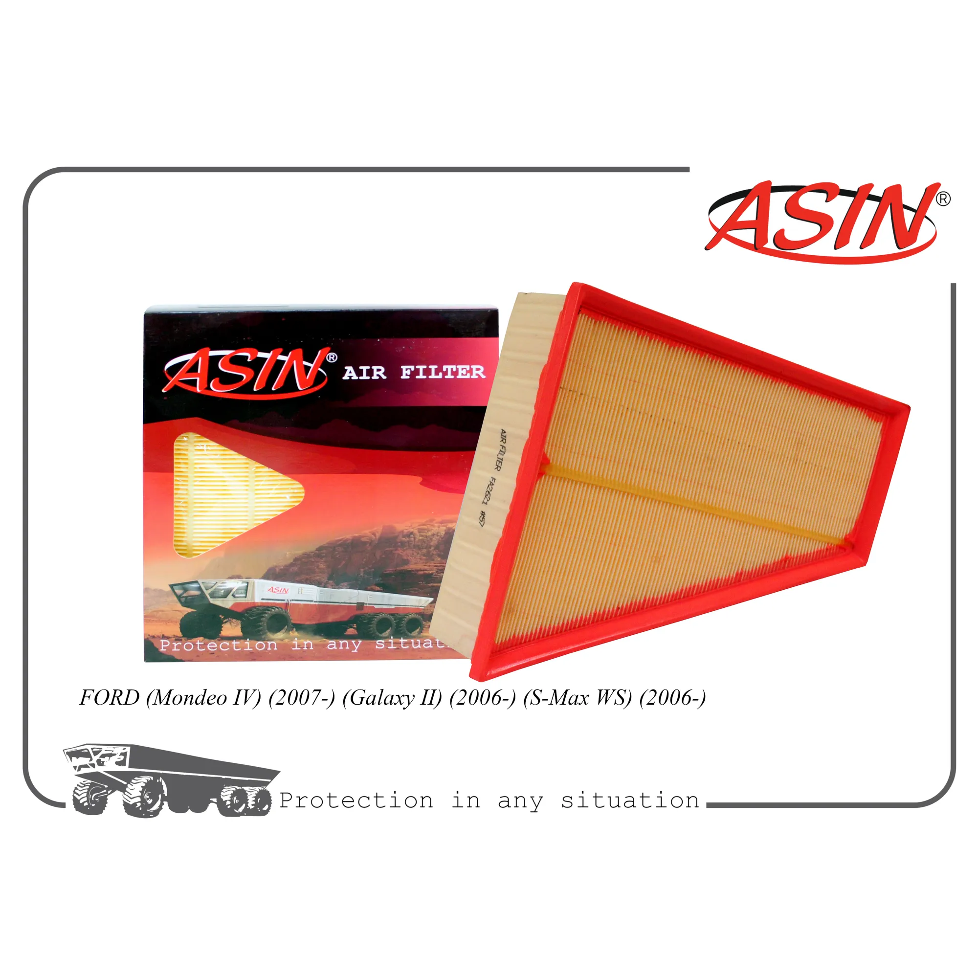 Фильтр воздушный 1418883/ASIN.FA2621 ASIN ASIN ASINFA2621