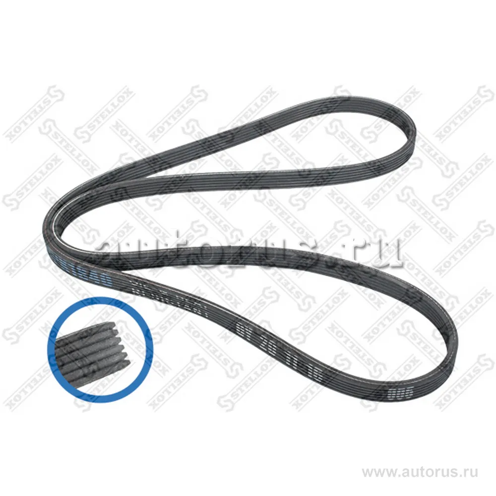 Ремень поликлиновый 6DPK1840 Volvo S40/V40/C70/S70/V70/S80 99> STELLOX 06-01840-SX