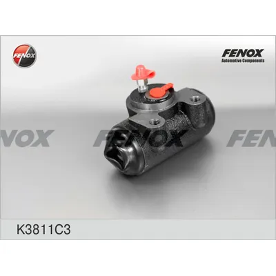 Цилиндр тормозной колесный ГАЗ 52, 53, 3306, 3307, 3309, 4301, ПАЗ 3205 ЧУГУН FENOX K3811C3