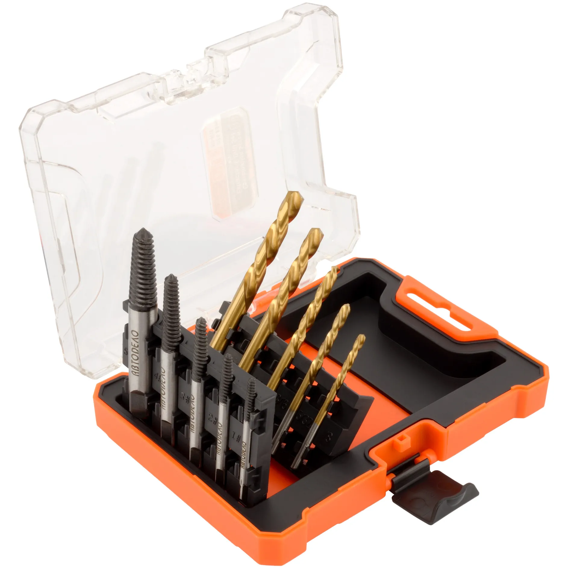 Набор экстракторов и сверл М3-М18 (10пр. пласт/ф) АвтоDело 40544 АвтоDело 40544