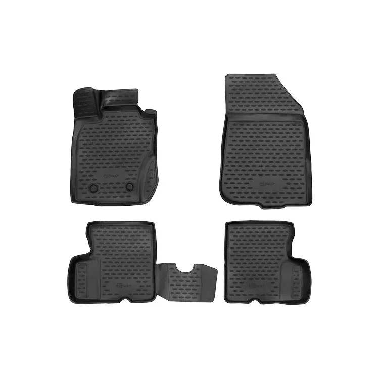 Коврики 3D в салон RENAULT Duster 4WD, 2011-2015, 4 шт. (полиуретан) Element NLC.3D.41.28.210kh