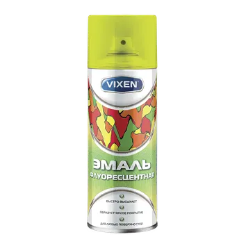 Эмаль флуоресцентная желтый флуоресцентный VIXEN VX54004