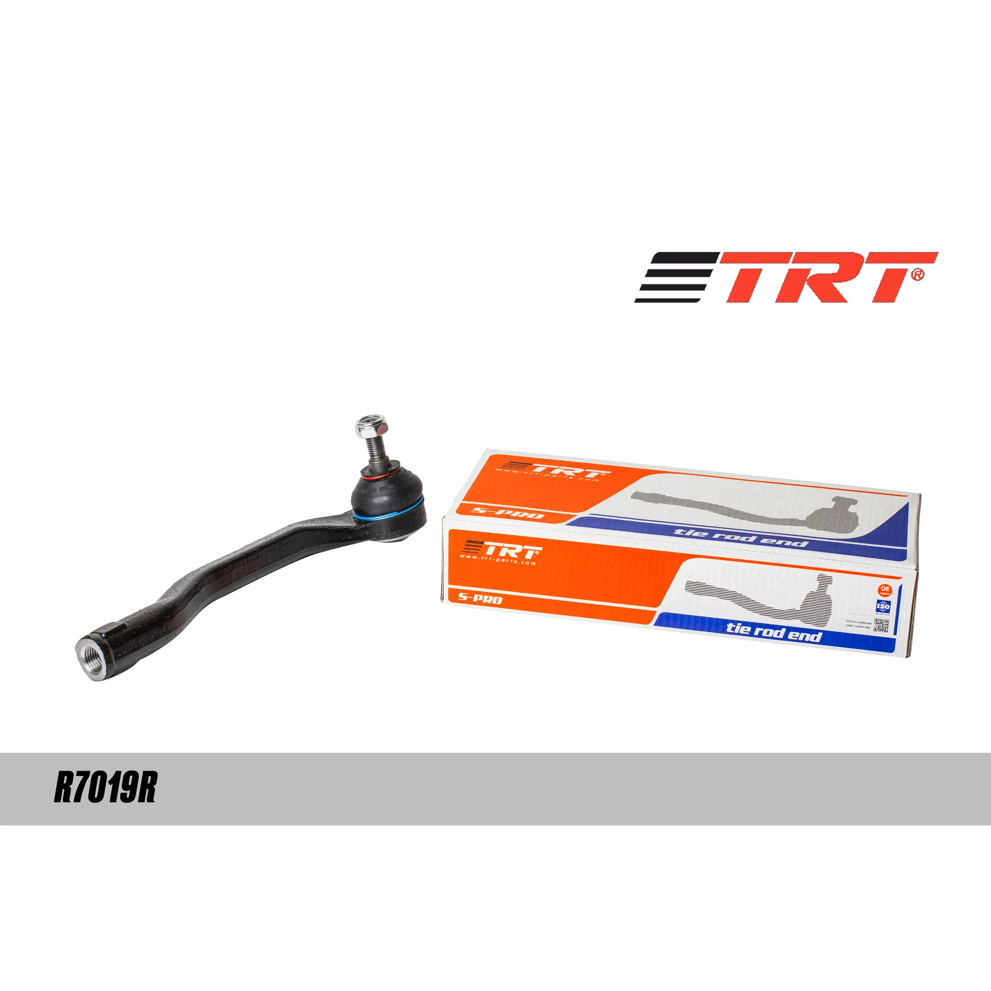 Наконечник рулевой правый CHEVROLET Aveo T250 TRT r7019r