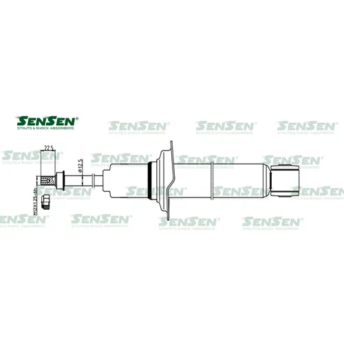 Аморт. зад. Subaru LEGACY III (BE, BH) LEGACY III универсал (BE, BH) LEGACY Mk III (BE, BH) LEGACY SENSEN 32130119