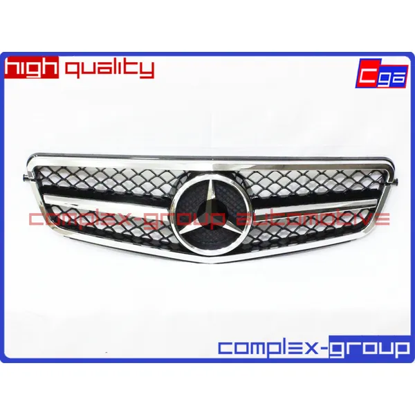 Решетка W204 AMG C63S-style Silver CGA 10GRL1519CRA