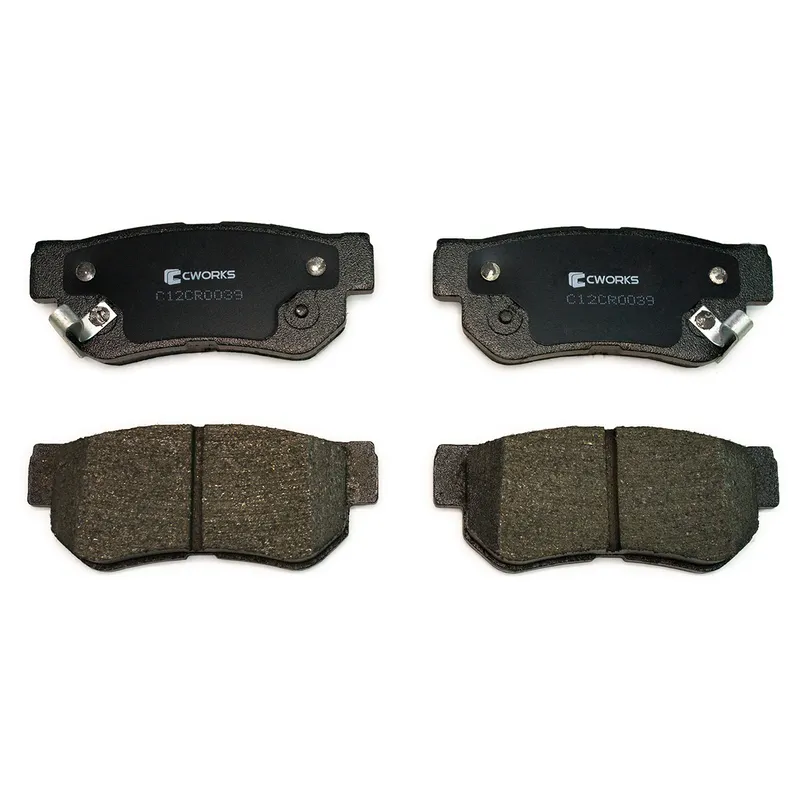 Тормозные колодки задние (Low Metallic) CWORKS C12CR0039