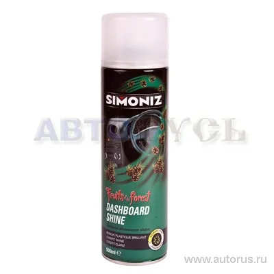 Очиститель и полироль торпеды сосна аэрозоль 500 мл SIMONIZ SIM09
