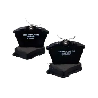 Колодки дисковые задние Peugeot ZENTPARTS Z07580_ZNT
