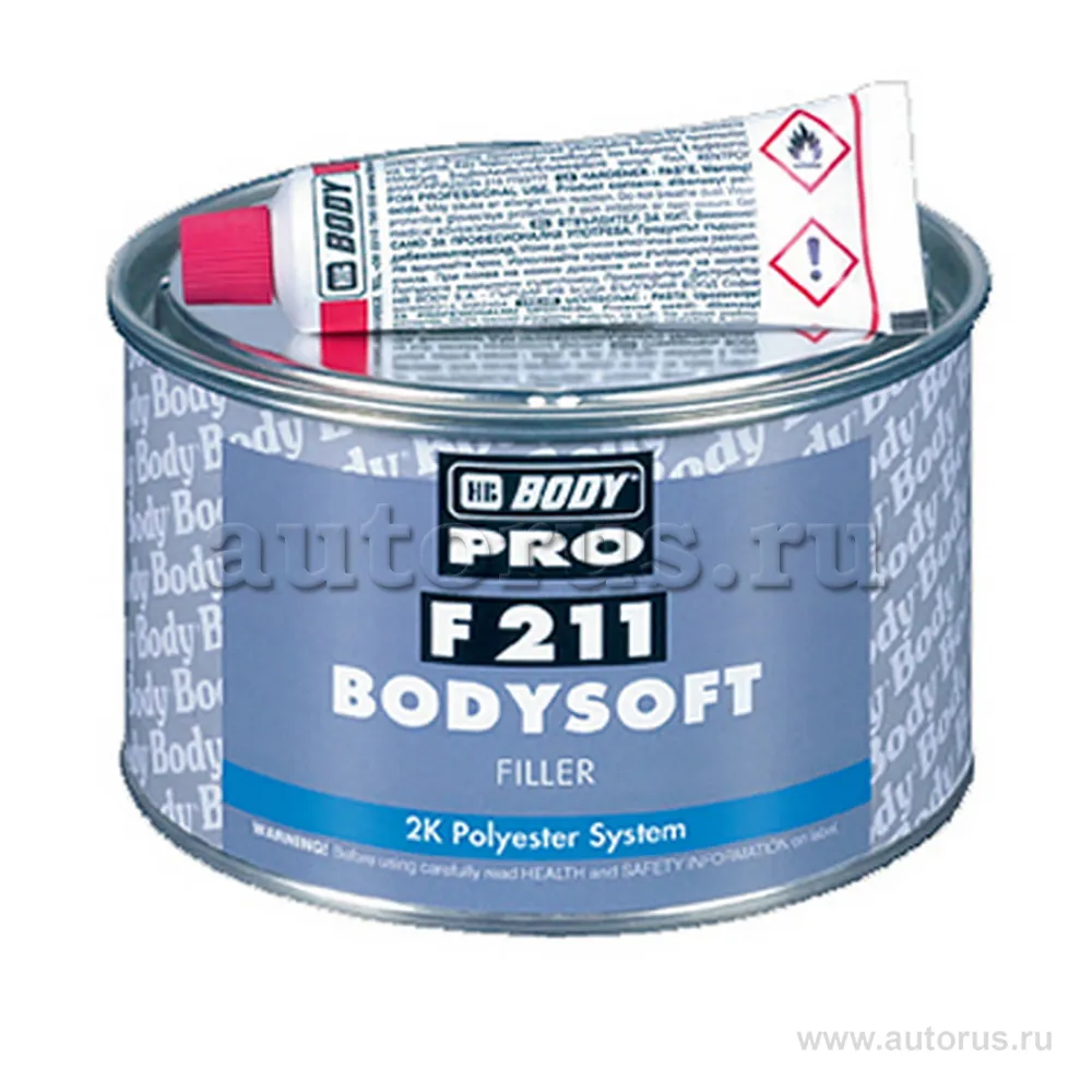 Шпатлевка BODY 211 soft, 2кг