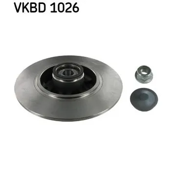 Диск тормозной с интегрированным подшипником SKF VKBD1026