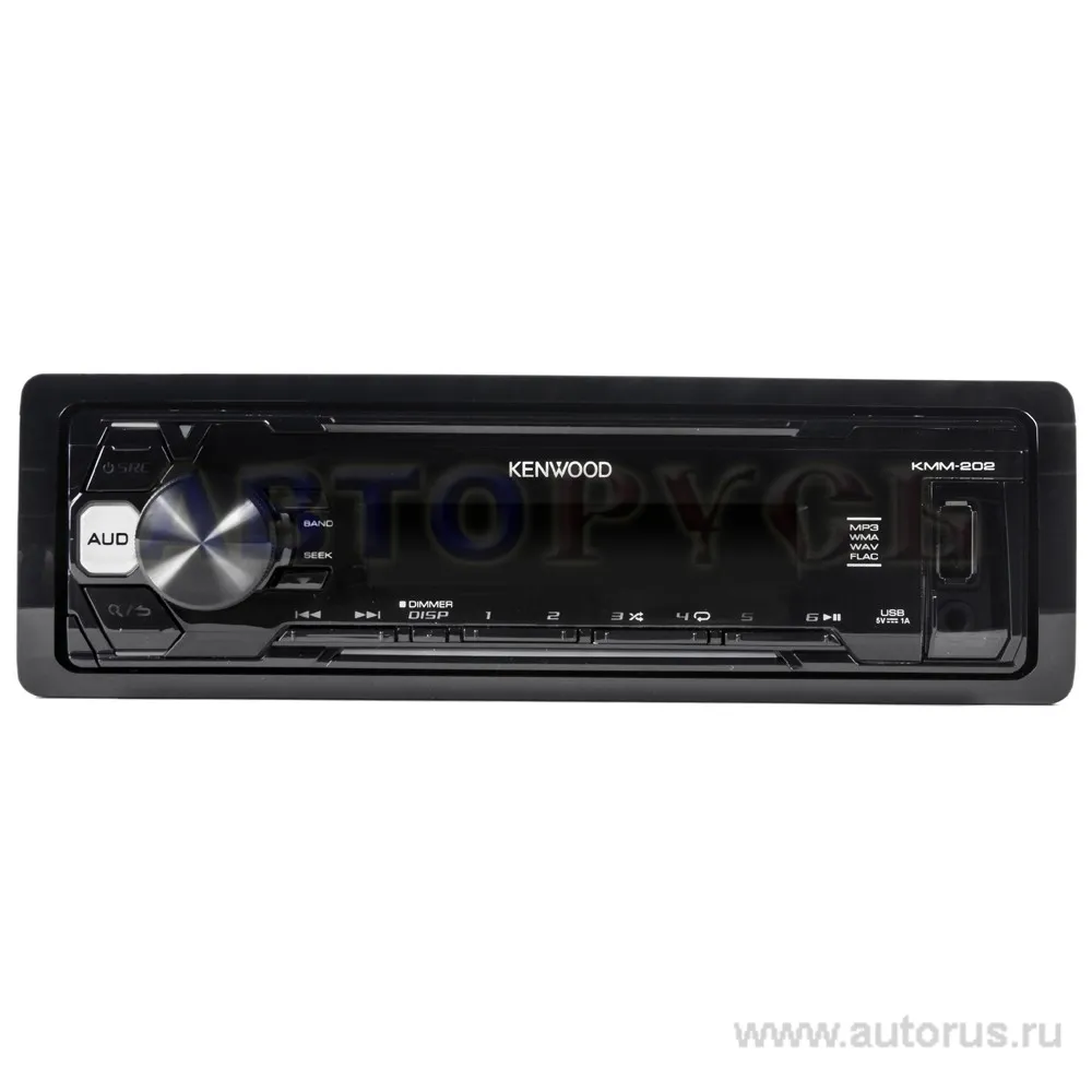 Автомагнитола KENWOOD KMM-202, 4x50вт, USB