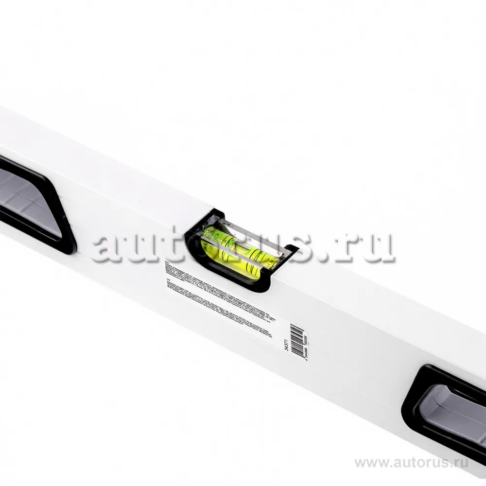 Уровень алюминиевый, 800 мм, усиленный, рукоятки, фрезерованный, 3 глазка, магнитный Gross 34371 GROSS 34371