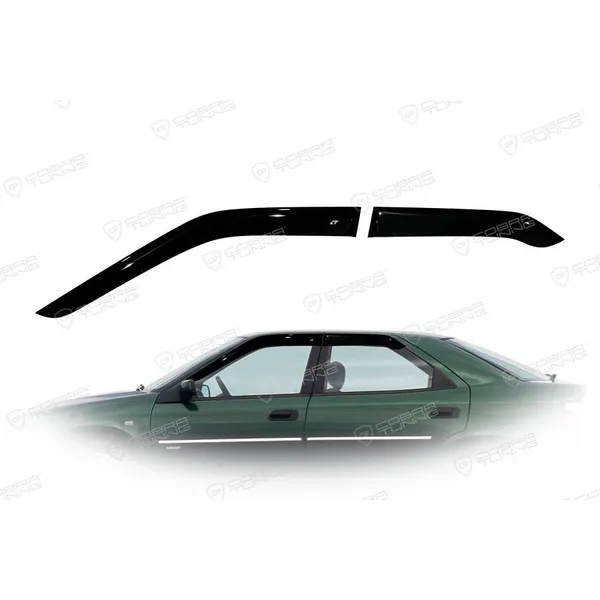 Дефлектора на окна Citroen Xantia 1997-2002EuroStandard деф.окон Cobra Tuning CE42297