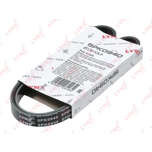 Ремень поликлиновый LYNXauto 5PK0940