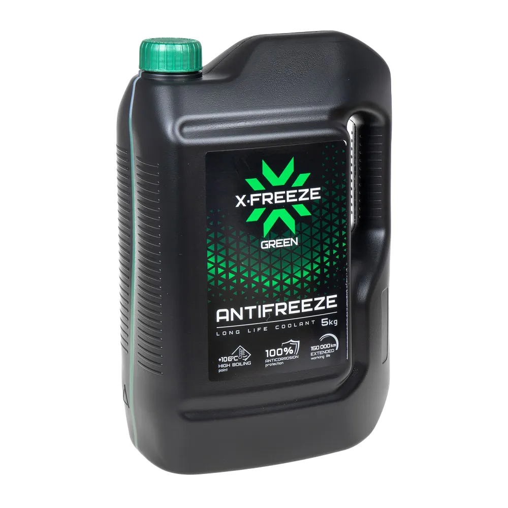 Антифриз X-FREEZE X-FREEZE Green готовый зеленый 5 кг 430206070