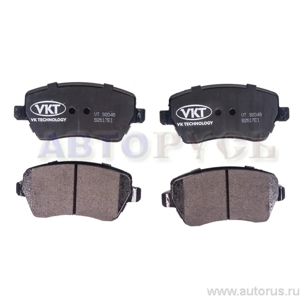 Колодки тормозные передние VK TECHNOLOGY VT 32048