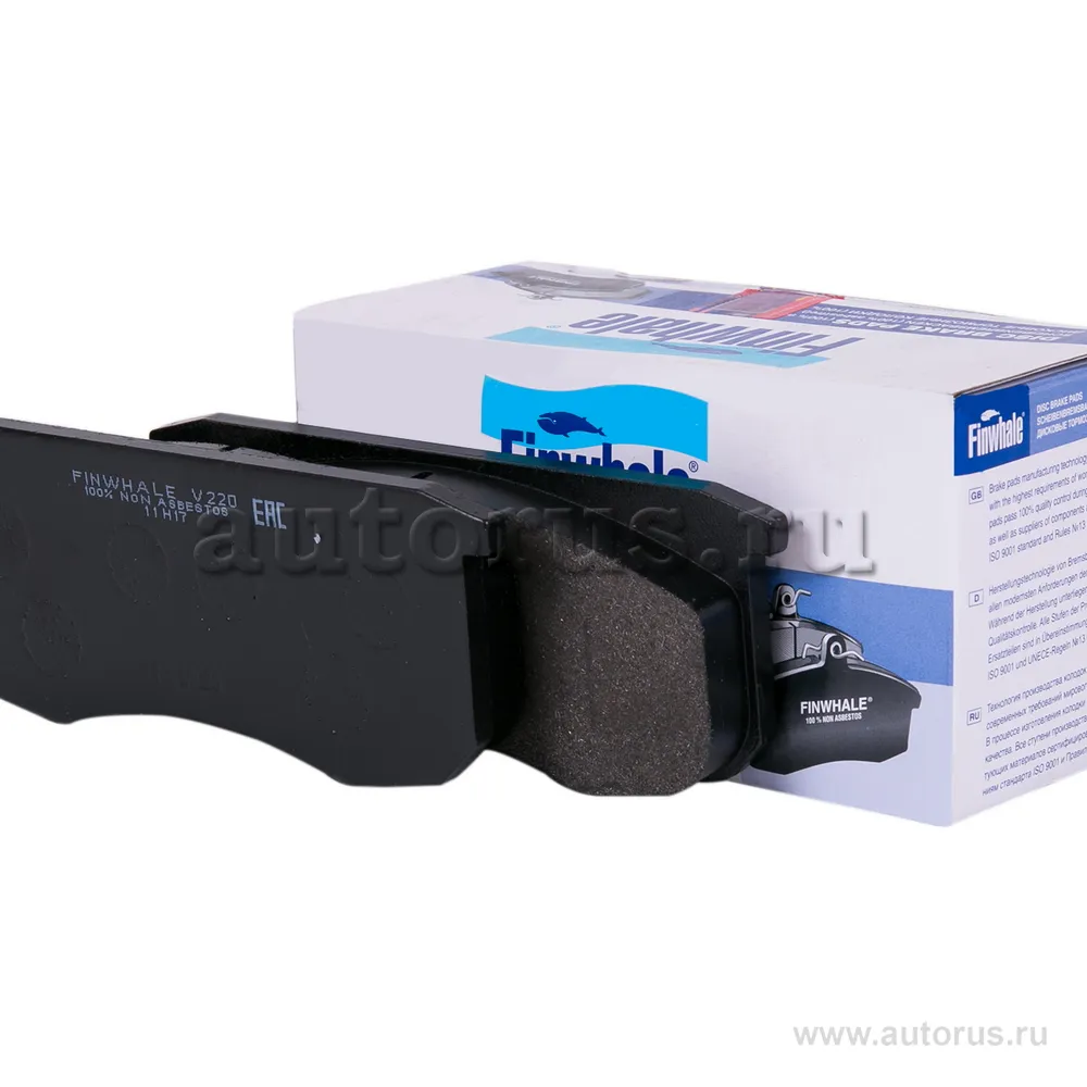 Колодки тормозные передние УАЗ Патриот Hunter FINWHALE V220