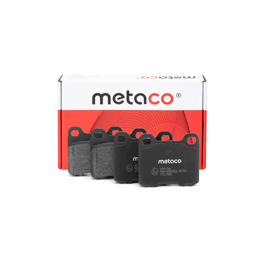 Колодки тормозные задние дисковые к-кт MB W201/202/124 Metaco 3010-066