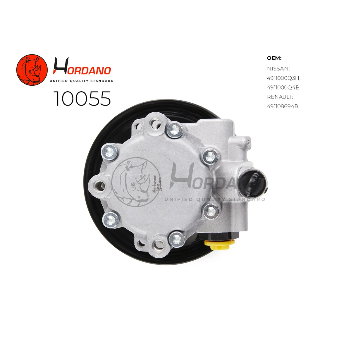 Насос ГУР NISSAN ALMERA (G15RA) Hordano 10055