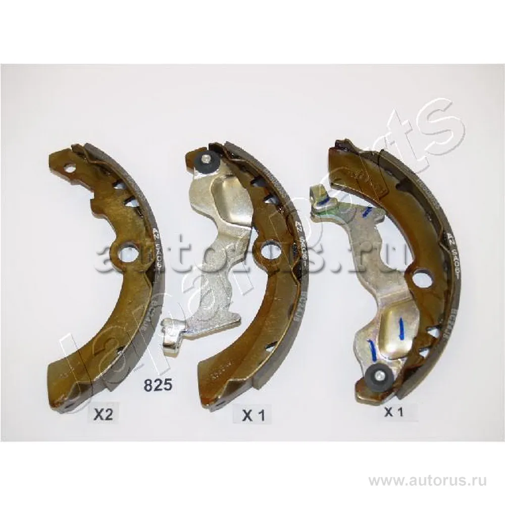 Колодки тормозные барабанные задн NISSAN PIXO (UA0), SUZUKI ALTO (HA25, HA35), SUZUKI CELERIO 09- JAPANPARTS GF825AF