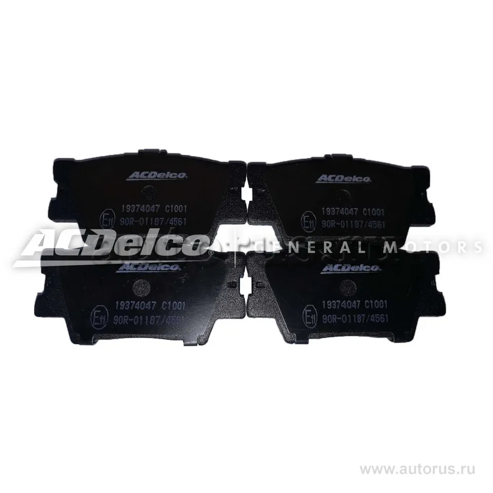 Колодки задние ACDelco 19374047