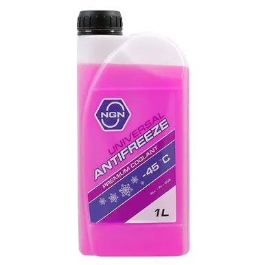 Антифриз, готовый раствор UNIVERSAL ANTIFREEZE G12++ -45 фиолетовый 1л