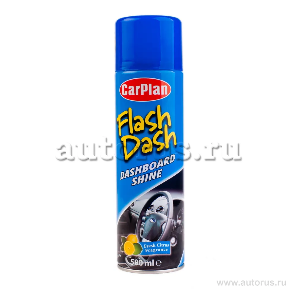 Полироль панели цитрус 500 мл Carplan Flash Dash SDC500