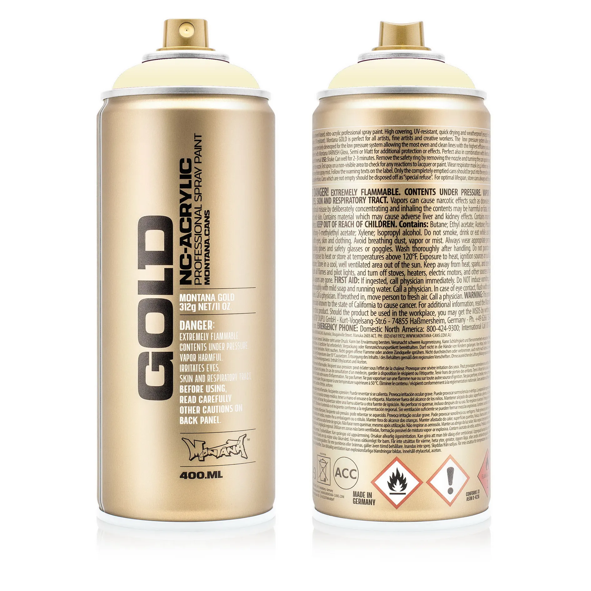Краска GOLD вяз MONTANA CANS G8000