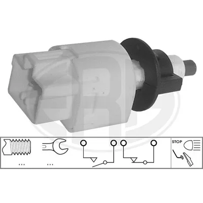 Датчик включения стоп-сигнала GM/FIAT/PSA/SUZUKI/TOYOTA/LEXUS ERA 330723