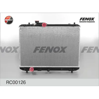 Радиатор охлаждения SUZUKI SWIFT 1.3-1.6 05- MT 548X375X16; ПАЯНЫЙ FENOX RC00126