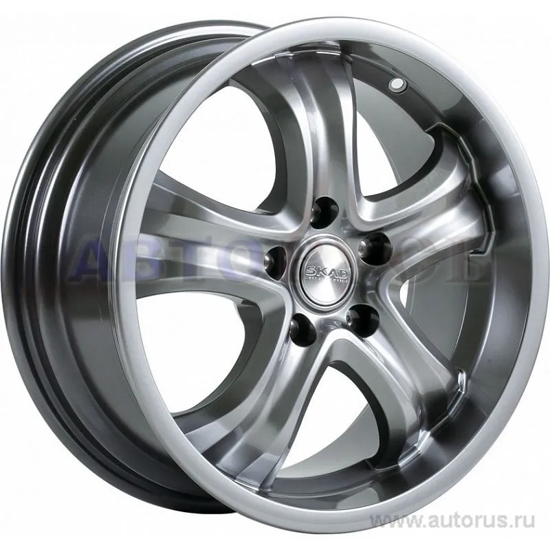 Диск литой R17 7.5J 5x115/70.2 ET40 СКАД Вольф грей 1850534