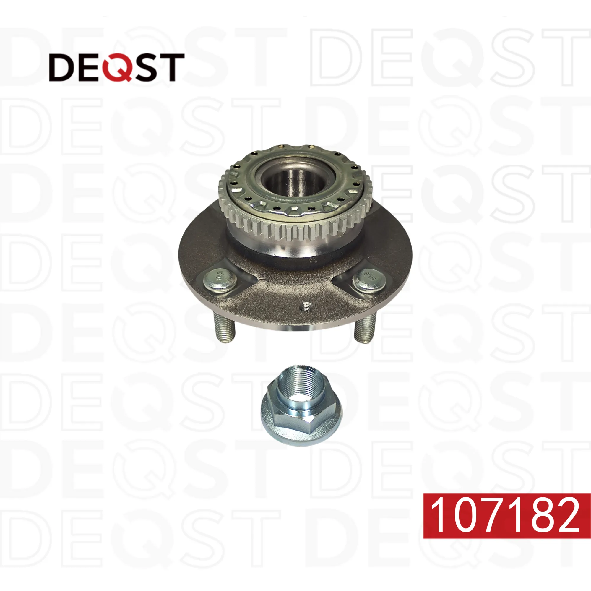 Ступица задняя барабан HYUNDAI ELANTRA XD 00-06/MATRIX 01- DEQST 107182