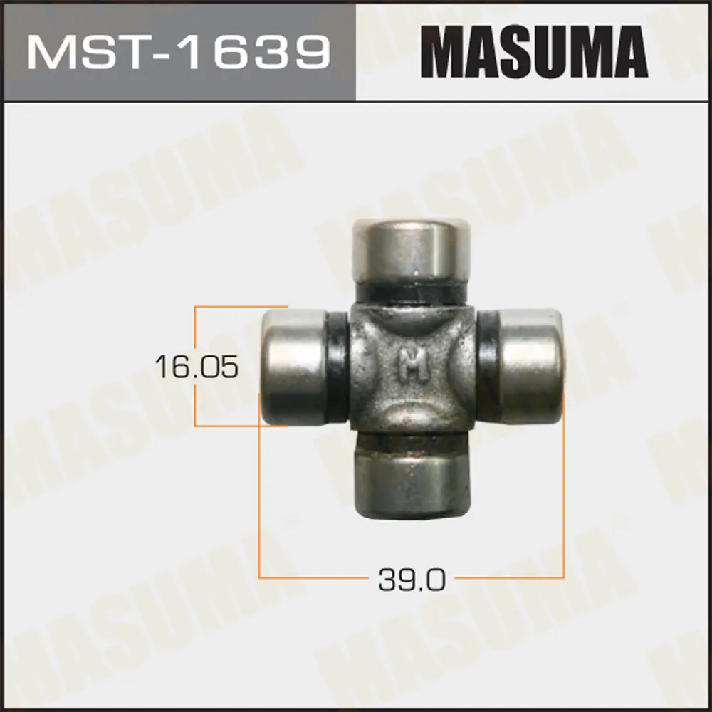 Крестовина рулевого механизма TOYOTA ALLEX MASUMA MST-1639