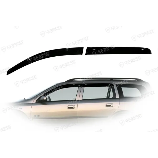 Дефлектора на окна Opel Astra G Wagon 1998-2005EuroStandard деф.окон Cobra Tuning OE11698