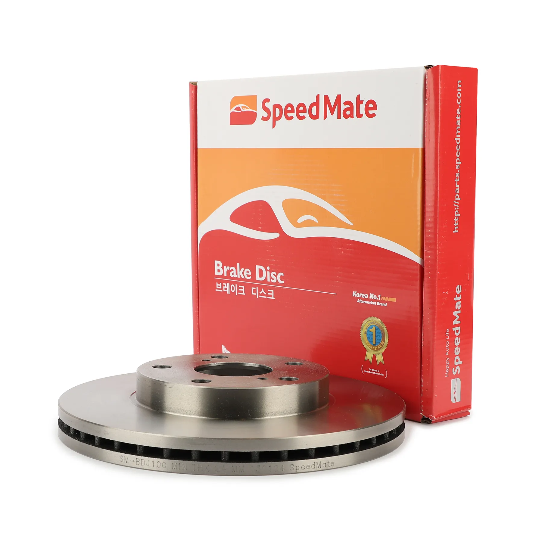 Диск тормозной передний TOYOTA AURIS,COROLLA SPEEDMATE SM-BDJ100