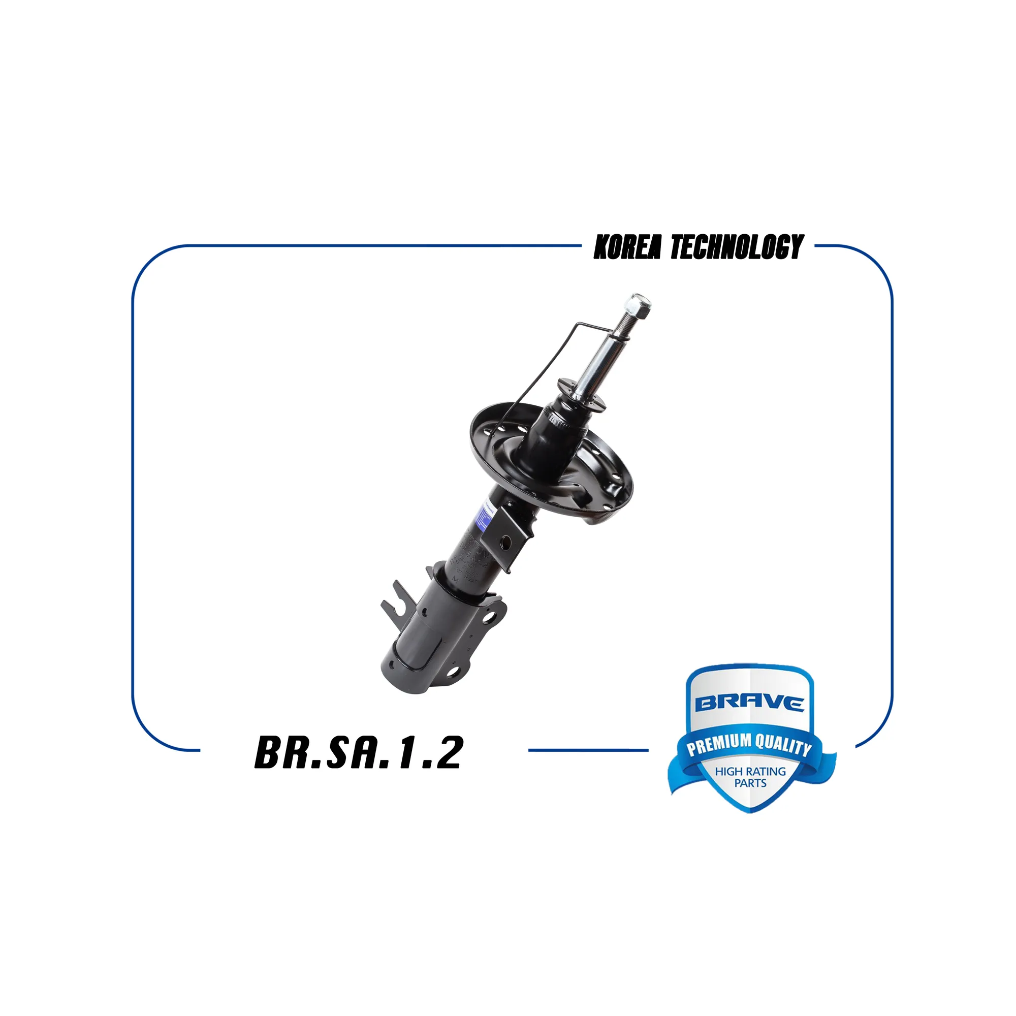 Амортизатор передний правый 52024165 BR.SA.1.2 Chevrolet Cobalt газовый BRAVE BRSA12