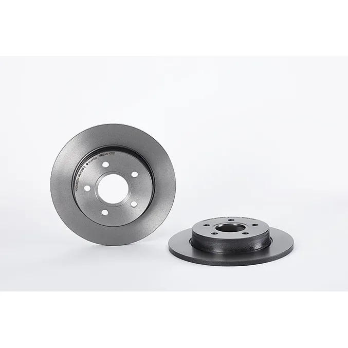 Диск тормозной задний FORD FOCUS 2 BREMBO 08.A029.21