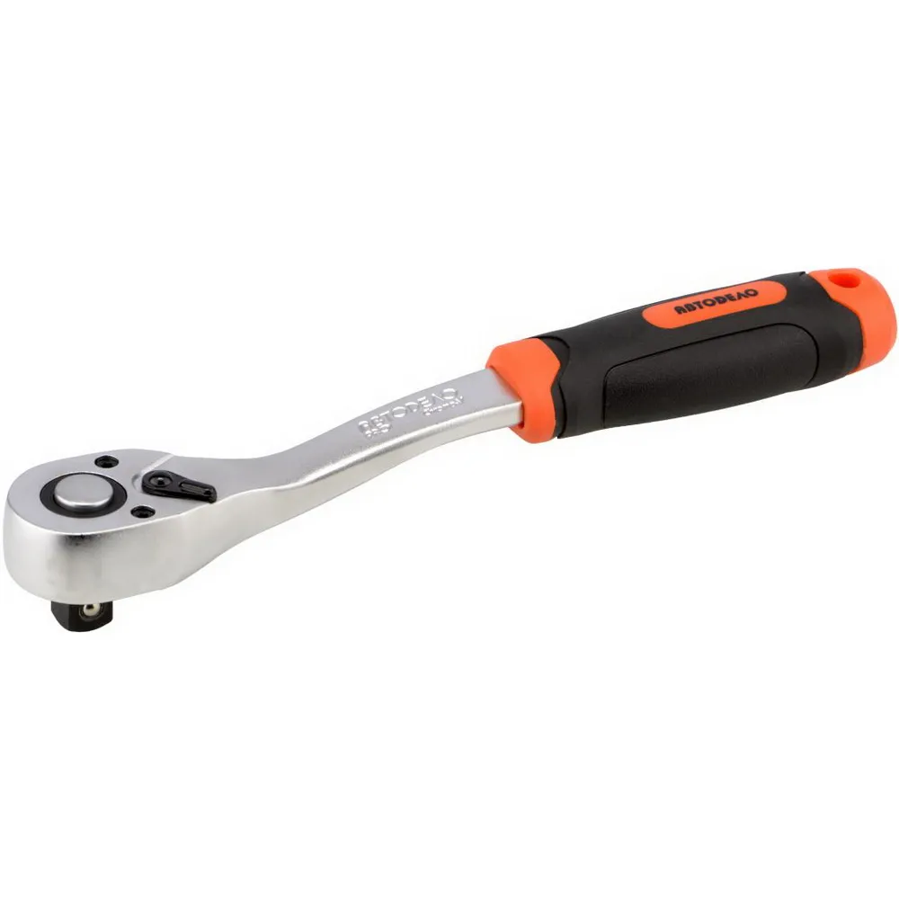 Трещотка с квадратом 12(L250mm 72 зубца 5град) (АвтоDело) Professional (39482)