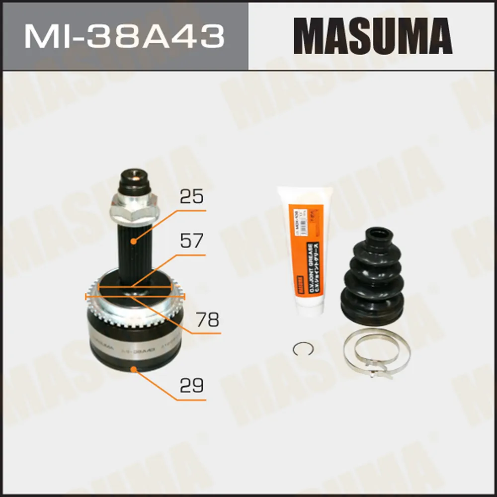 ШРУС MASUMA MI-38A43