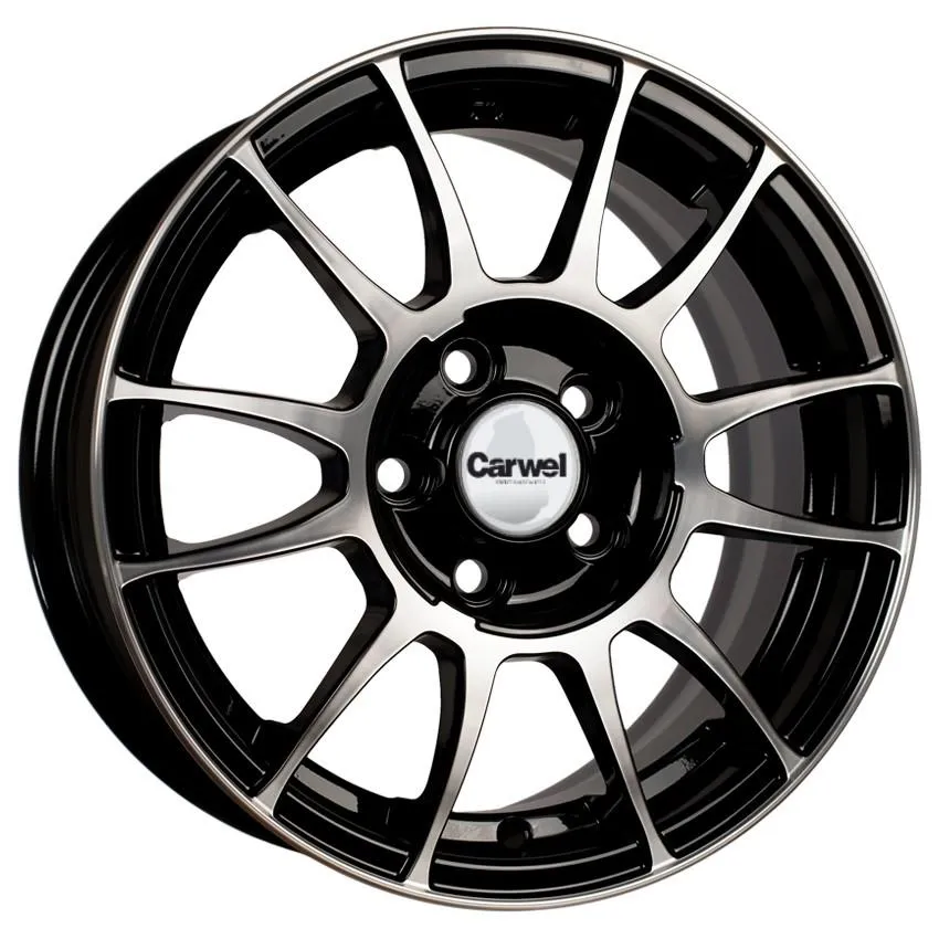 Диск литой R14 6J 4x100/67.1 ET38 Carwel Лухта 37 AB 00121225