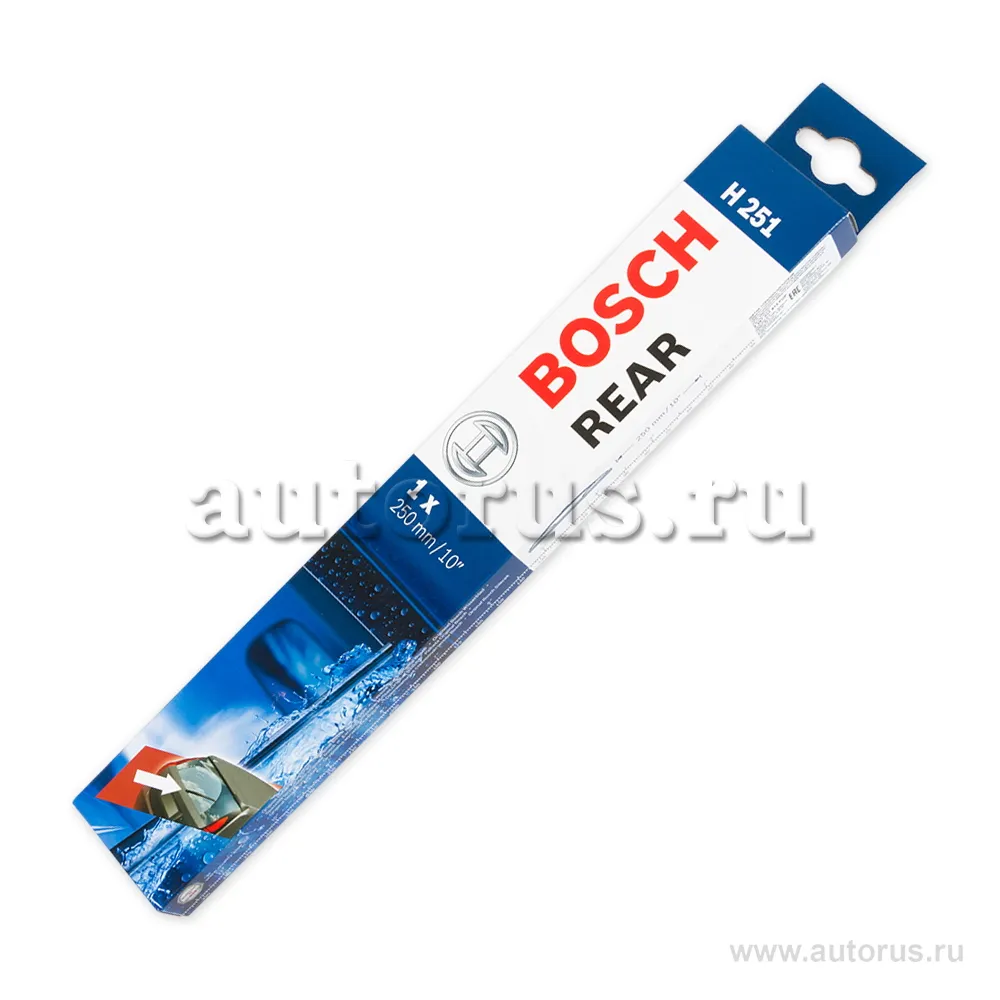 Щетка стеклоочистителя задняя 250 мм каркасная 1 шт BOSCH Rear 3 397 011 813