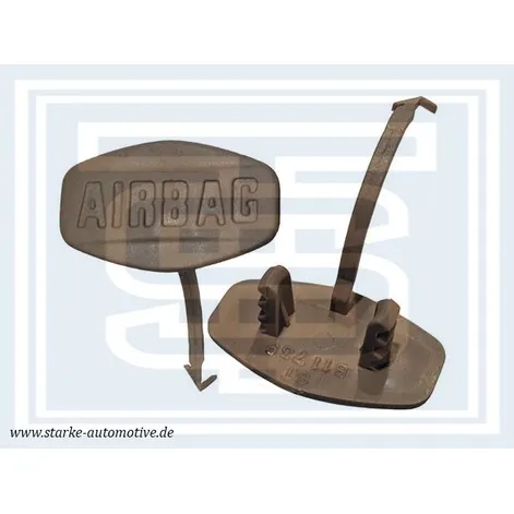 Шильдик «Airbag» BMW X-5 (E53) beige STARKE 181-418