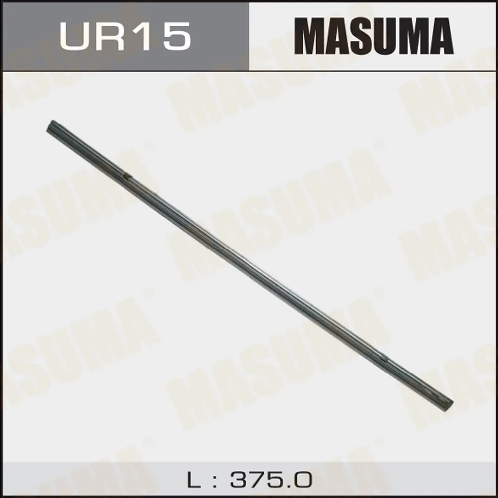 Лента щетки стеклоочистителя 15' (375 мм )x6 мм 15' (375мм) х 6мм MASUMA UR-15