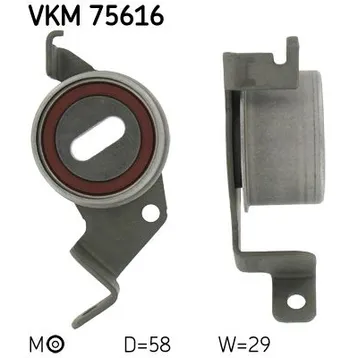 Ролик натяжной ремня ГРМ SKF VKM 75616