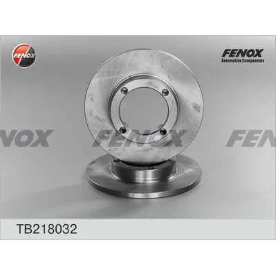 Диск тормозной DAEWOO TICO, SUZUKI SWIFT 83-89, ALTO 83-89 215104, передний FENOX TB218032