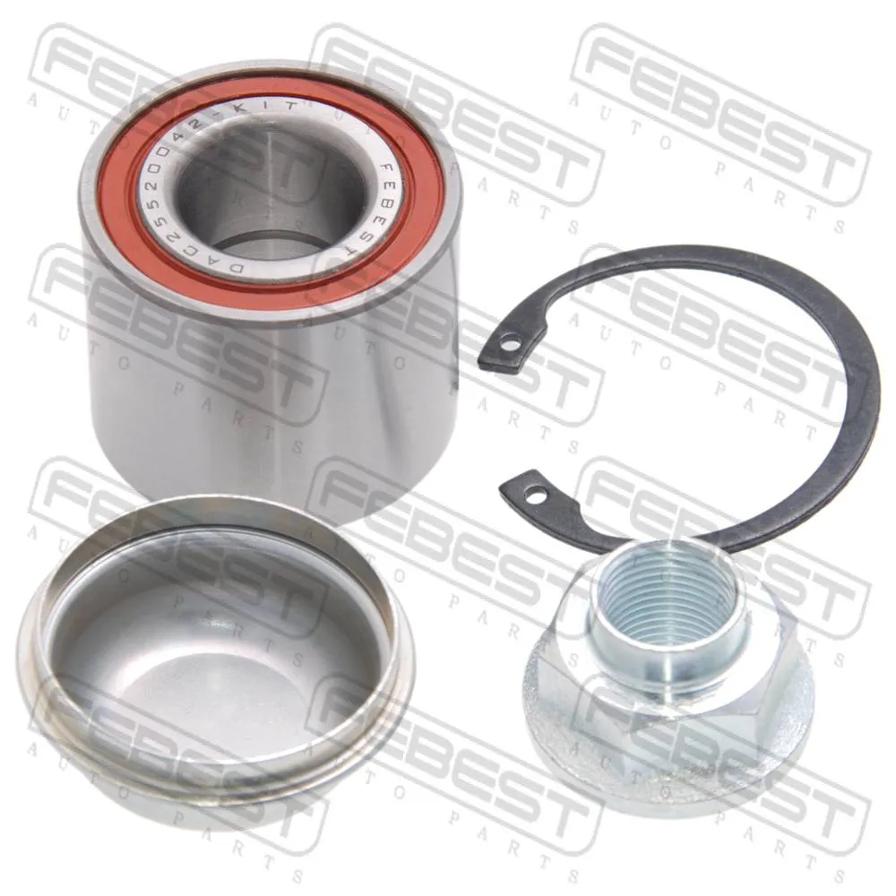 Подшипник ступичный задний ремкомплект 25x52x42 OPEL AGILA-A/SUZUKI IGNIS FEBEST DAC25520042-KIT